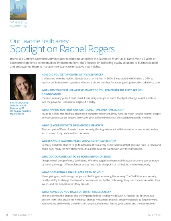 The Exchange Fall 2019 - Page 8