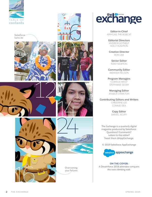 The Exchange Spring 2019 - Page 2