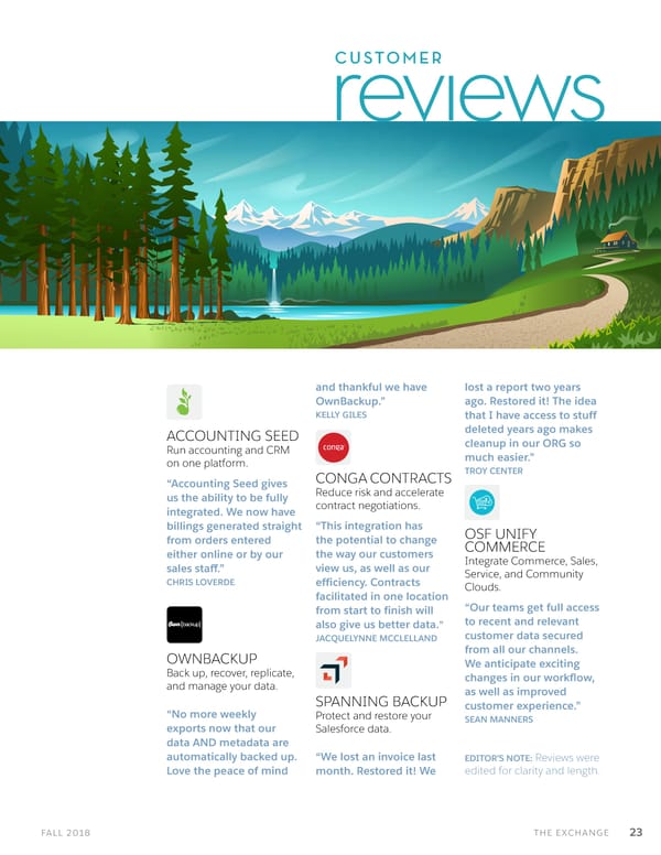 The Exchange Fall 2018 - Page 23