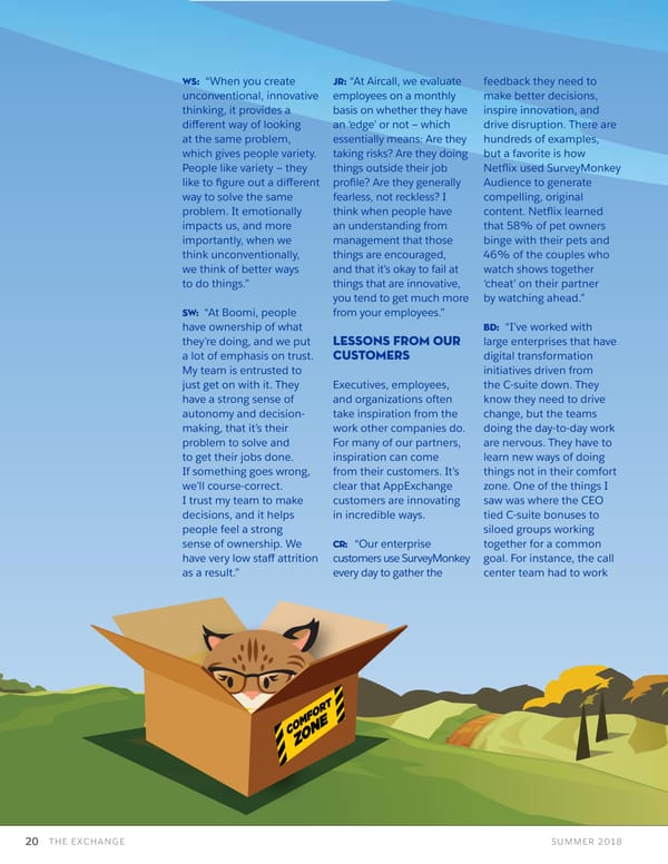 The Exchange Summer 2018 - Page 20