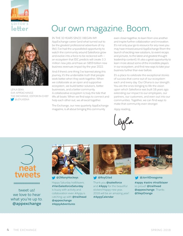 The Exchange Spring 2018 - Page 4