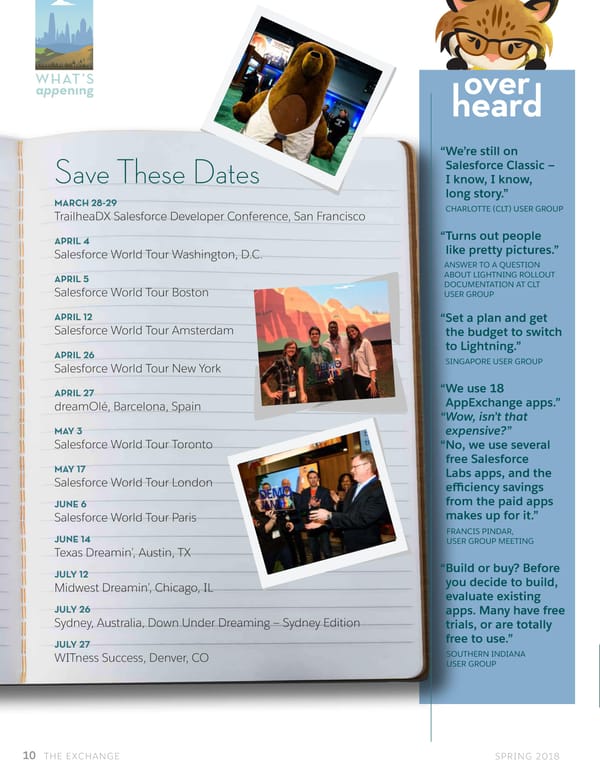 The Exchange Spring 2018 - Page 10