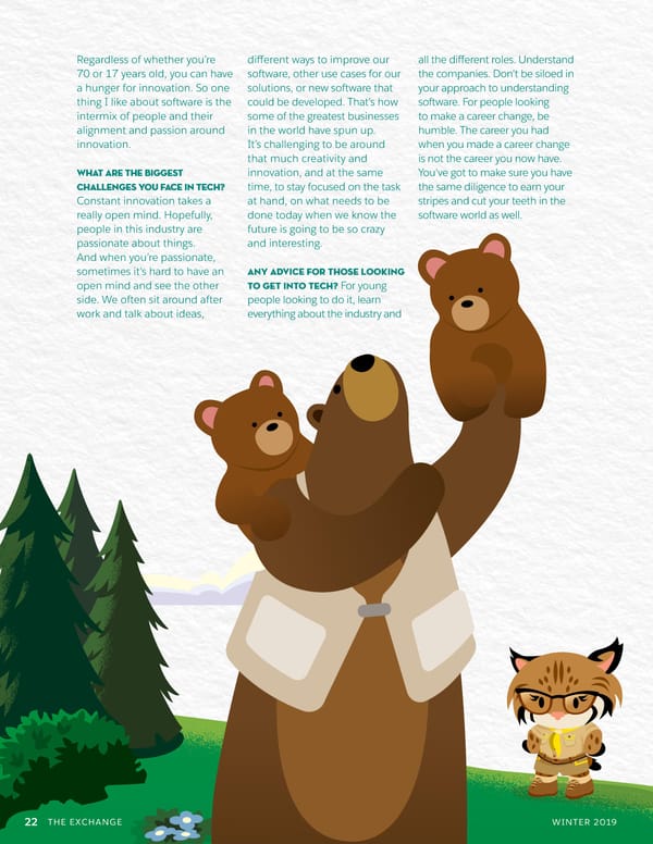 The Exchange Winter 2019 - Page 22