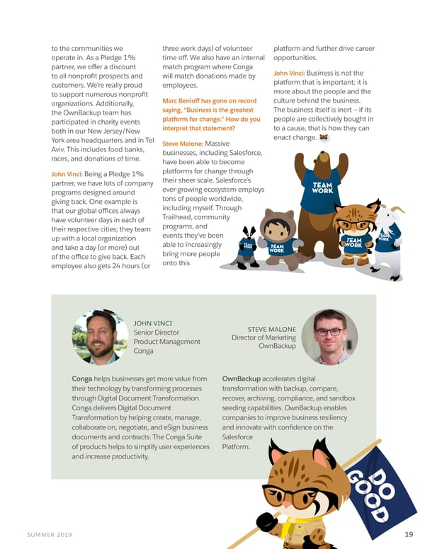 The Exchange Summer 2019 - Page 19