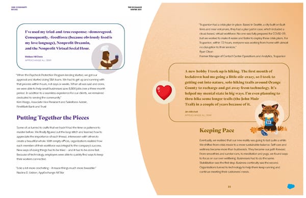 The Exchange Winter 2021 - Page 16