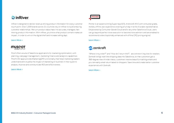 Consumer Packaged Goods  - Page 6