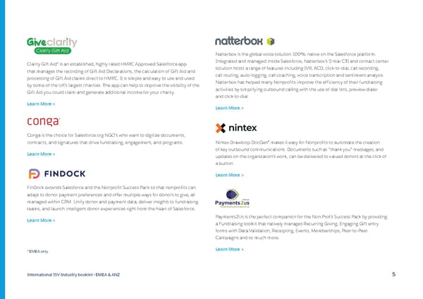 International Industry Booklet - Nonprofit & Education - Page 5