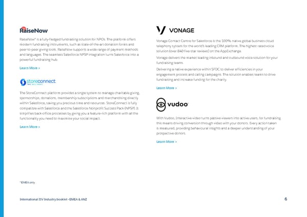 International Industry Booklet - Nonprofit & Education - Page 6