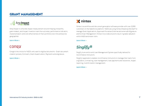 International Industry Booklet - Nonprofit & Education - Page 7