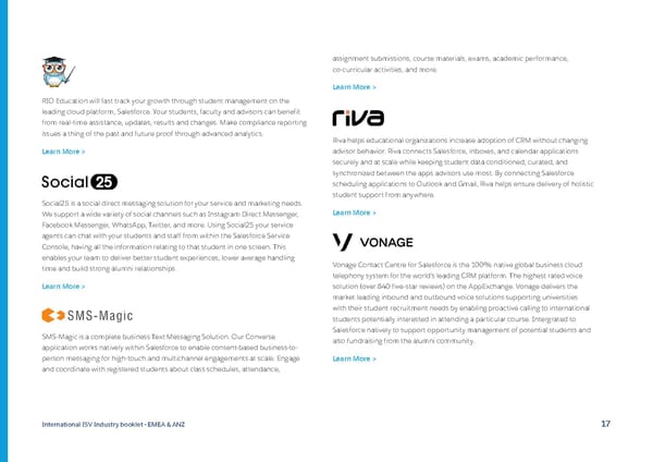 International Industry Booklet - Nonprofit & Education - Page 17