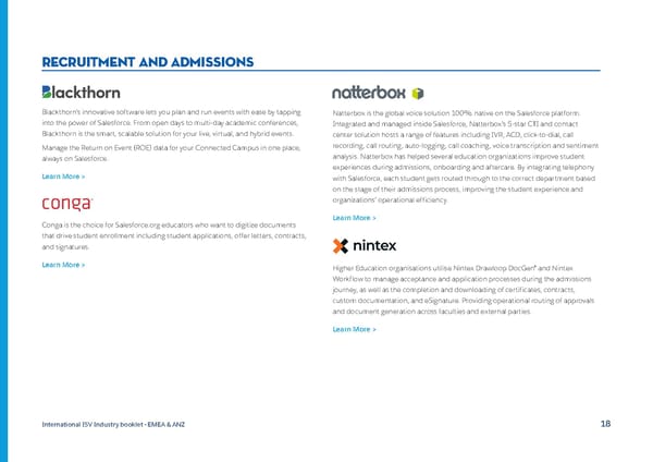 International Industry Booklet - Nonprofit & Education - Page 18