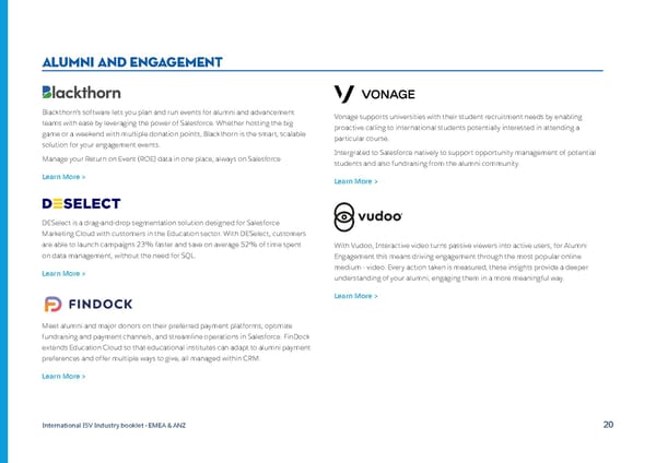 International Industry Booklet - Nonprofit & Education - Page 20