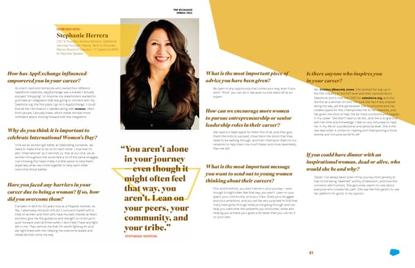 The Exchange Spring 2022 - Page 11