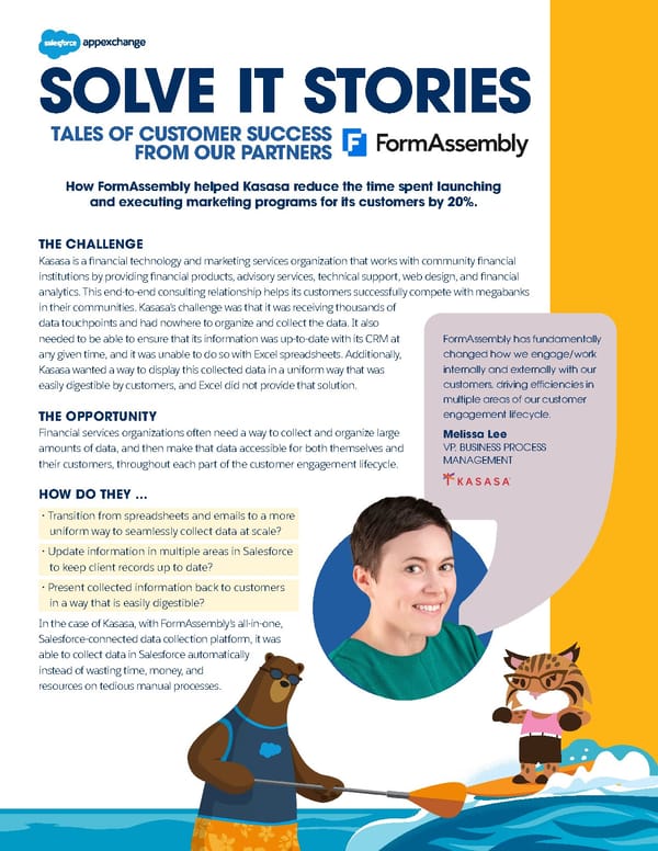 Solve It Stories - FormAssembly - Page 1