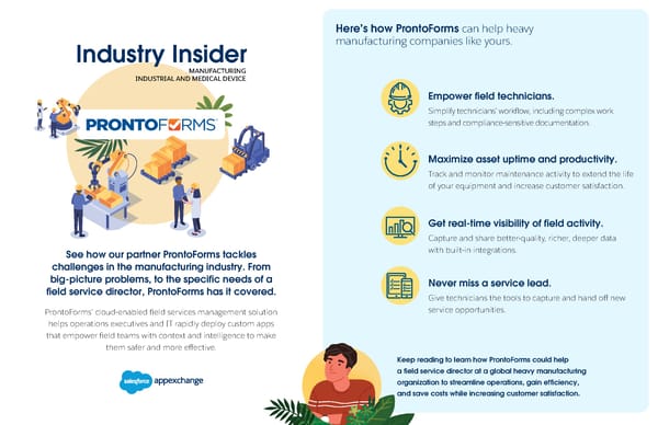 Prontoforms - Industry Ebook [ Manufacturing - Medical Devices] - Page 1