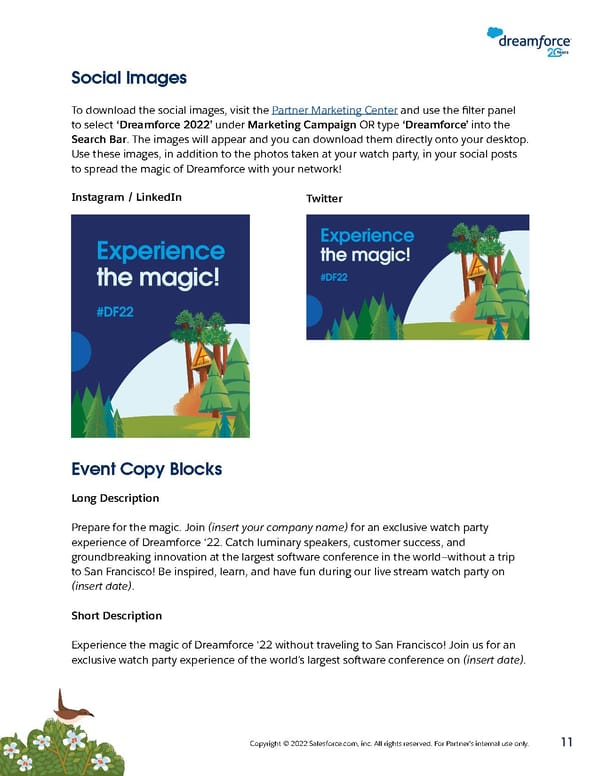 Salesforce Partners: Dreamforce '22 Watch Party Playbook - Page 11