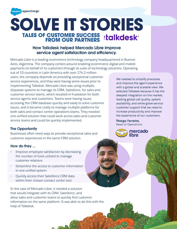 Solve It Story - Talkdesk ft. Mercado Libre - Page 1