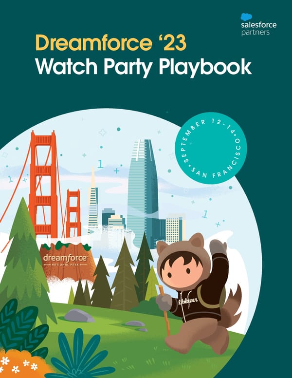 Dreamforce 2023 Watch Party Playbook - Page 1