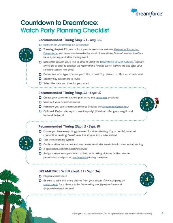 Dreamforce 2023 Watch Party Playbook - Page 4