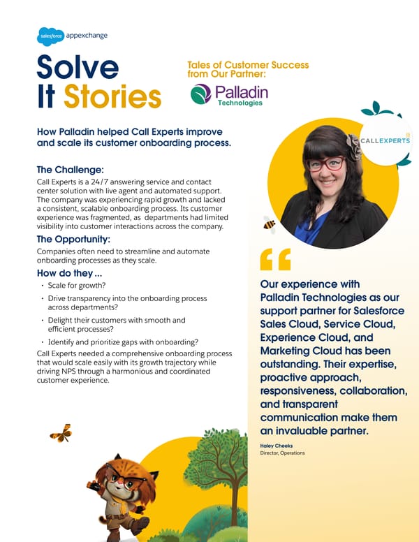 Palladin Solve It Stories [ft Call Experts] - Page 1