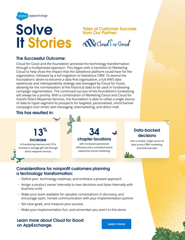 [Cloud for Good] - Solve It Story - Page 2