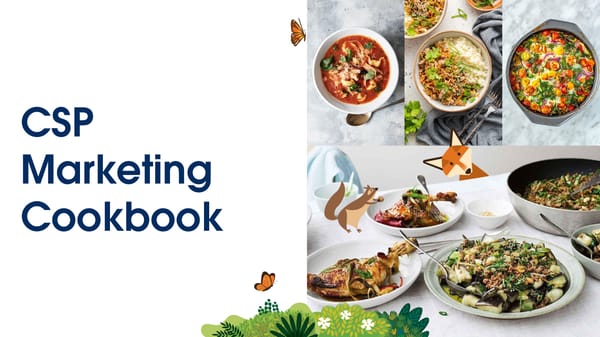 CSP Marketing Cookbook - Page 1